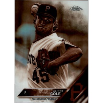 2016 Topps Chrome Sepia Refractors #11 Gerrit Cole