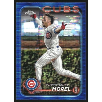 2024 Topps Chrome Blue Sonar Refractors #292 Christopher Morel