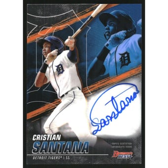 2021 Bowman's Best Best of '21 Autographs #B21CS Cristian Santana