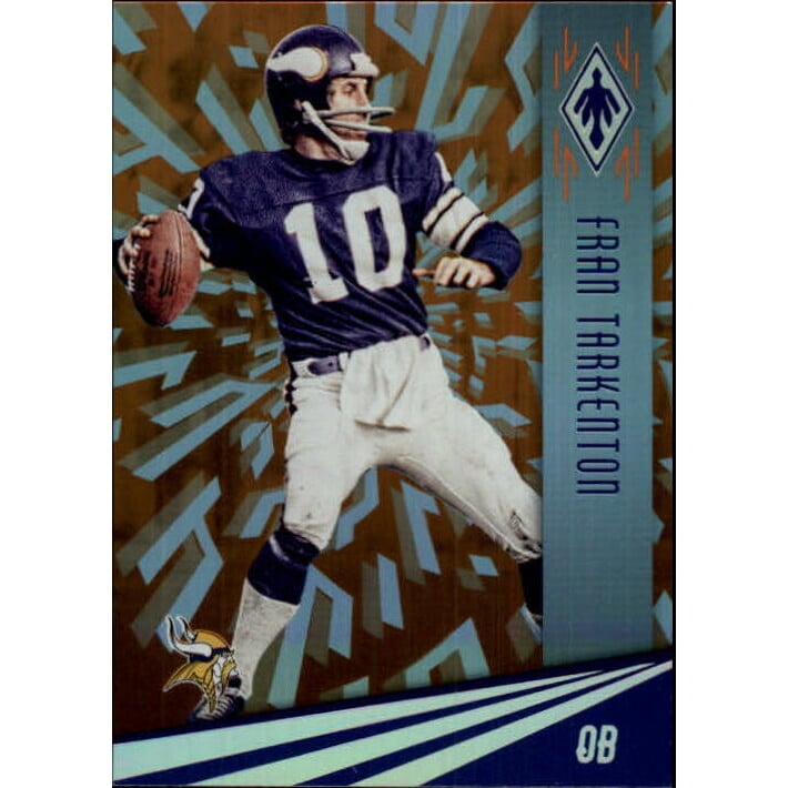 2016 Panini Phoenix Orange #138 Fran Tarkenton. rookie card picture
