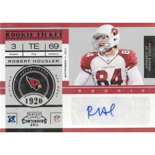2011 Playoff Contenders #170 Robert Housler AU RC