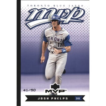 2003 Upper Deck MVP Black #213 Josh Phelps