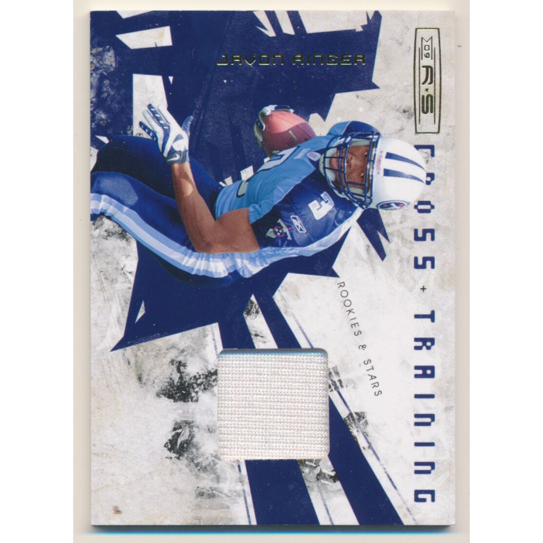 2009 Donruss Rookies and Stars Crosstraining Materials Prime #32 Javon Ringer. rookie card picture