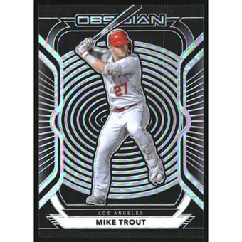 2021 Panini Obsidian #50 Mike Trout
