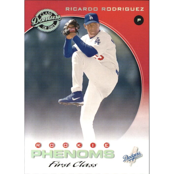 2001 Donruss Class of 2001 First Class #231 Ricardo Rodriguez PH. rookie card picture