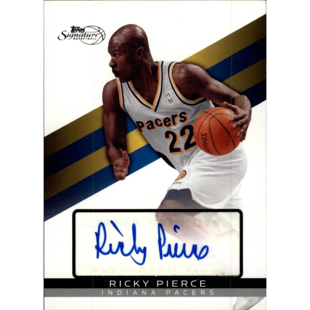 2008-09 Topps Signature Autographs #TSARPI Ricky Pierce/999