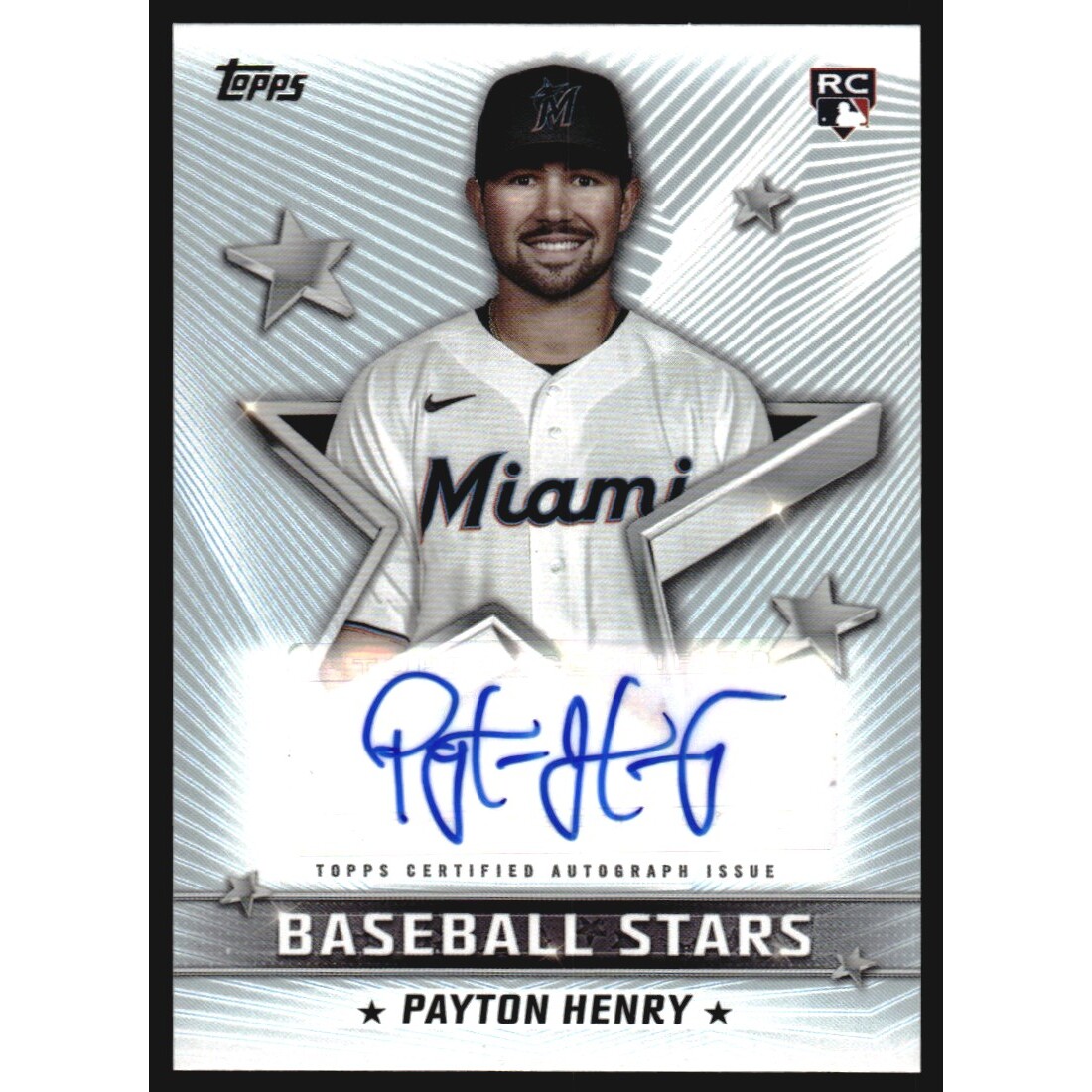 2022 Topps Baseball Stars Autographs #BSAPH Payton Henry