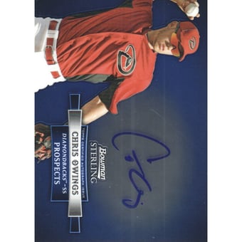 2012 Bowman Sterling Prospect Autographs #CO Chris Owings