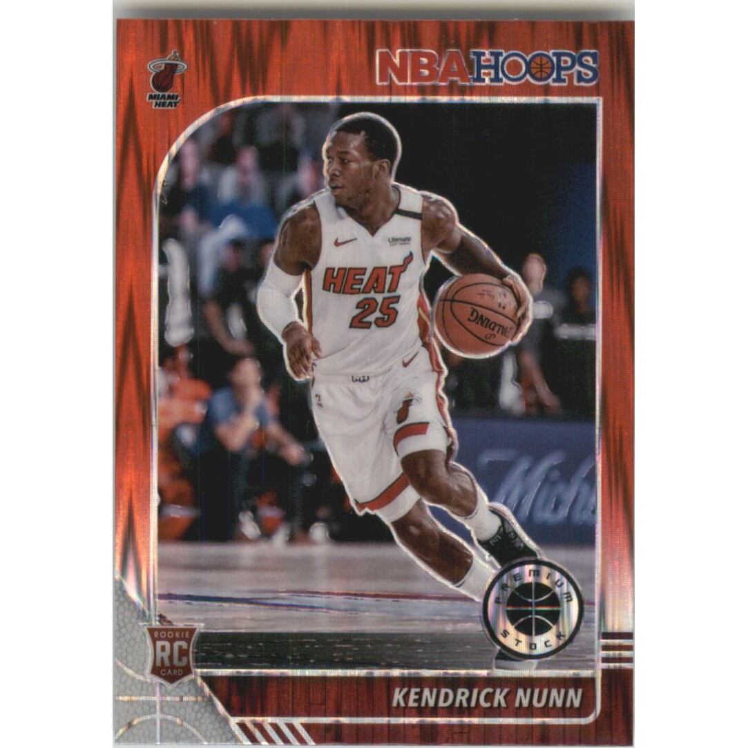 2019-20 Hoops Premium Stock Prizms Red Flash #250 Kendrick Nunn