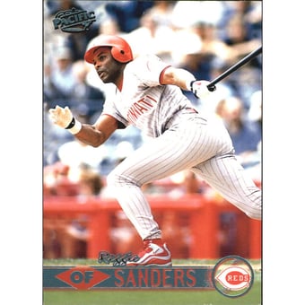 1999 Pacific Platinum Blue #117 Reggie Sanders