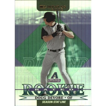 2002 Donruss Stat Line Season #174 Doug Devore RR/74