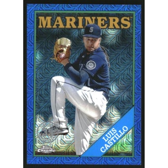 2023 Topps '88 Topps Silver Pack Chrome Series 2 Blue Refractors #2T88C22 Luis Castillo
