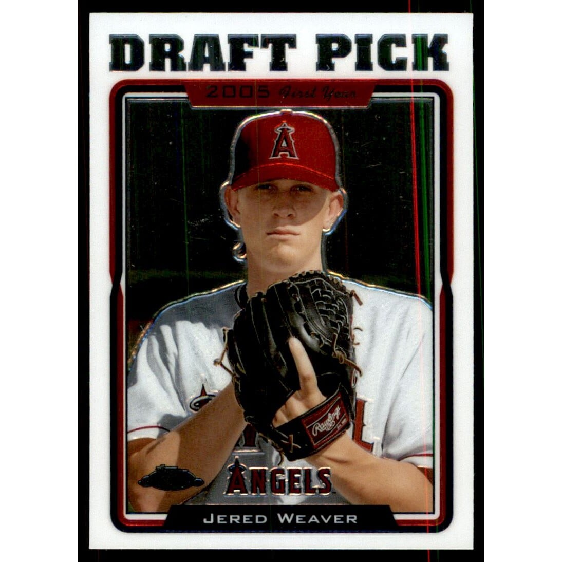2005 Topps Chrome Update #197 Jered Weaver FY RC