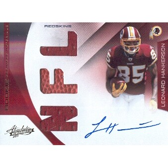 2011 Absolute Memorabilia #222 Leonard Hankerson/RPM AU/299 RC
