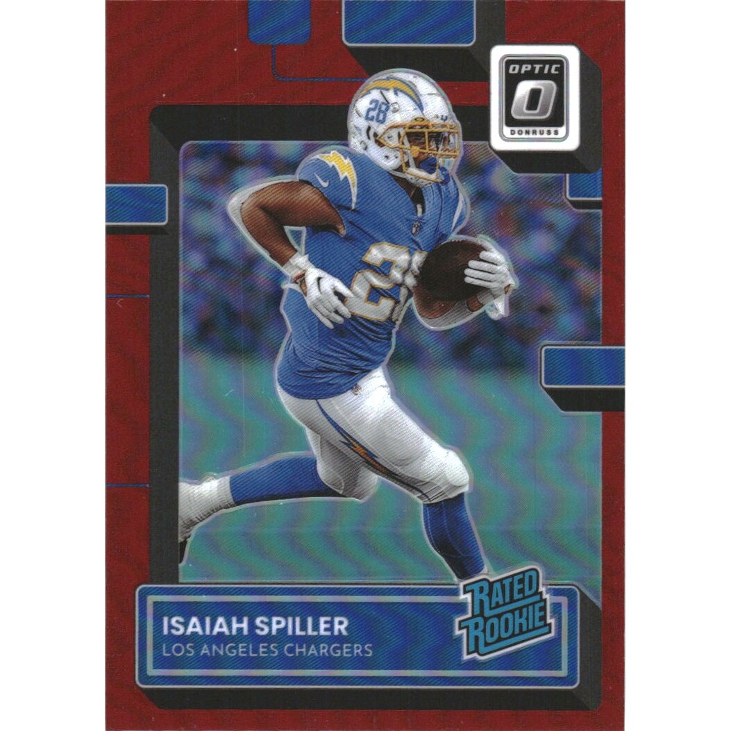 2022 Donruss Optic Red #216 Isaiah Spiller RR