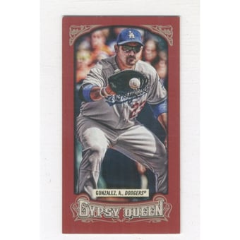 2014 Topps Gypsy Queen Mini Red #122 Adrian Gonzalez