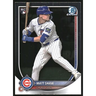2025 Bowman Chrome #46 Matt Shaw RC
