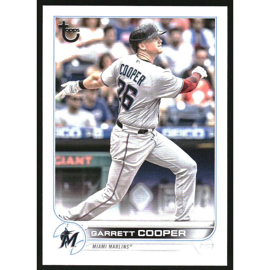 2022 Topps Update Vintage Stock #US271 Garrett Cooper. rookie card picture