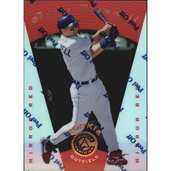 1997 Pinnacle Certified Mirror Red #127 Bubba Trammell