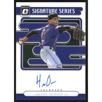 2021 Donruss Optic Signature Series #41 Helcris Olivarez