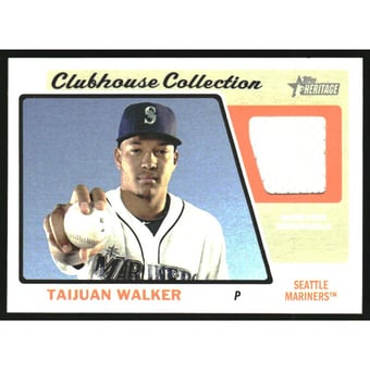 2015 Topps Heritage Clubhouse Collection Relics #CCRTW Taijuan Walker HN
