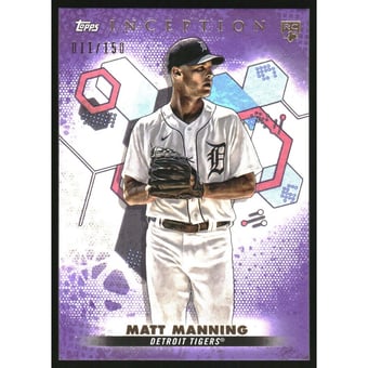 2022 Topps Inception Purple #43 Matt Manning