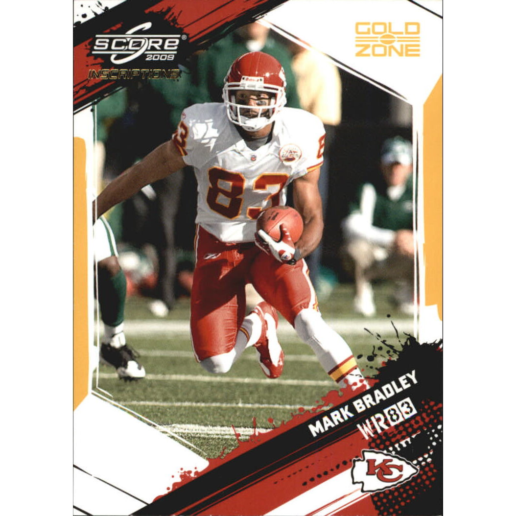 2009 Score Inscriptions Gold Zone #148 Mark Bradley