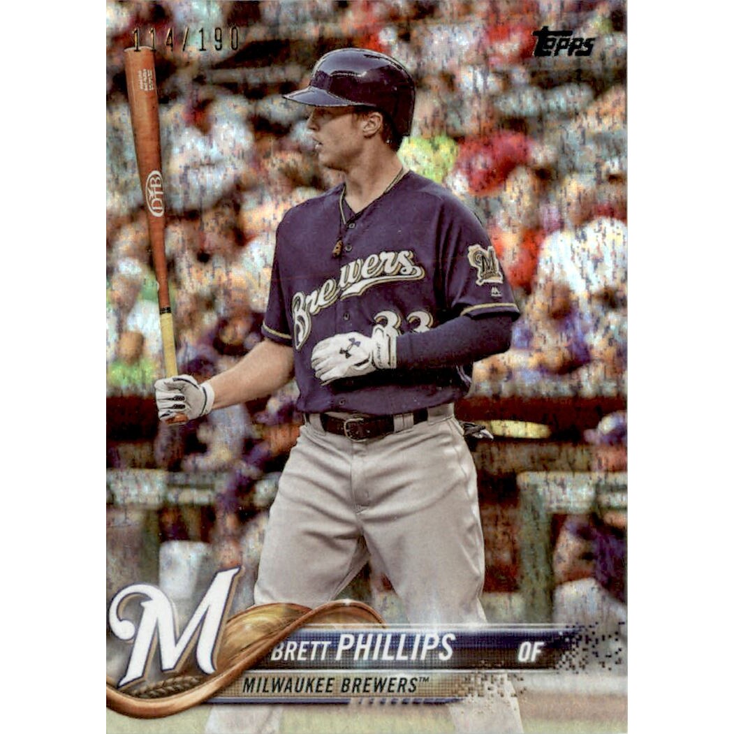 2018 Topps Factory Set Foilboard #202 Brett Phillips