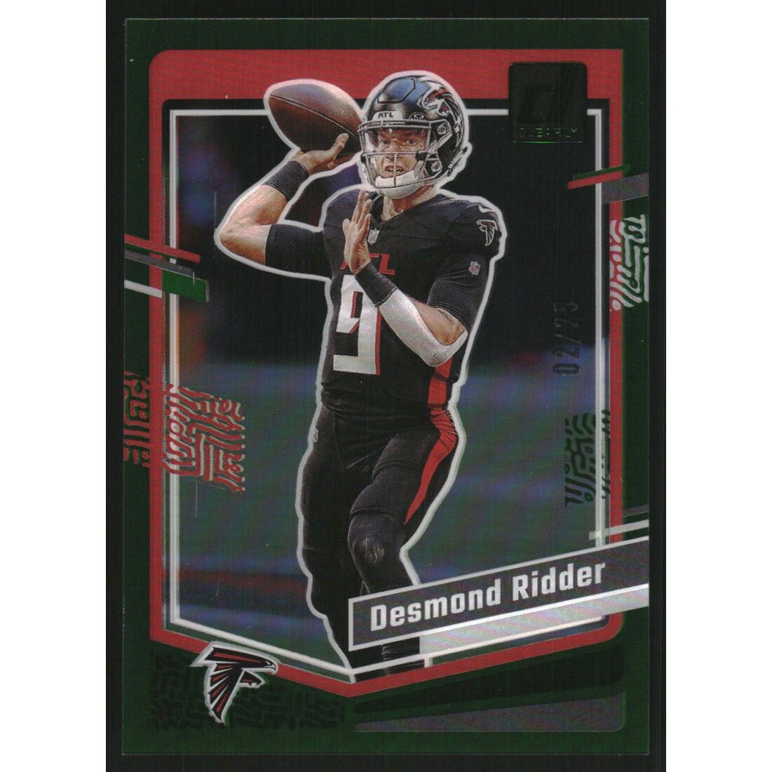 2023 Clearly Donruss Green #2 Desmond Ridder