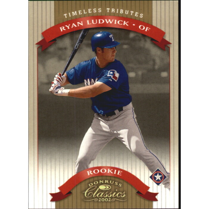 2002 Donruss Classics Timeless Tributes #147 Ryan Ludwick ROO. rookie card picture