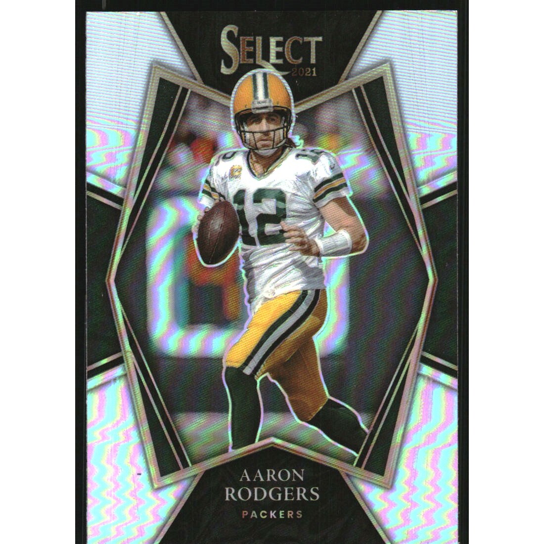 2021 Select Prizm Silver #114 Aaron Rodgers