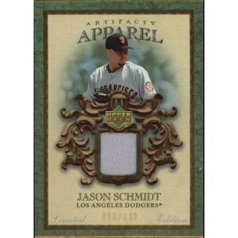 2007 Artifacts MLB Apparel Limited #JS Jason Schmidt