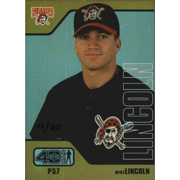 2002 Upper Deck 40-Man Electric Rainbow #935 Mike Lincoln