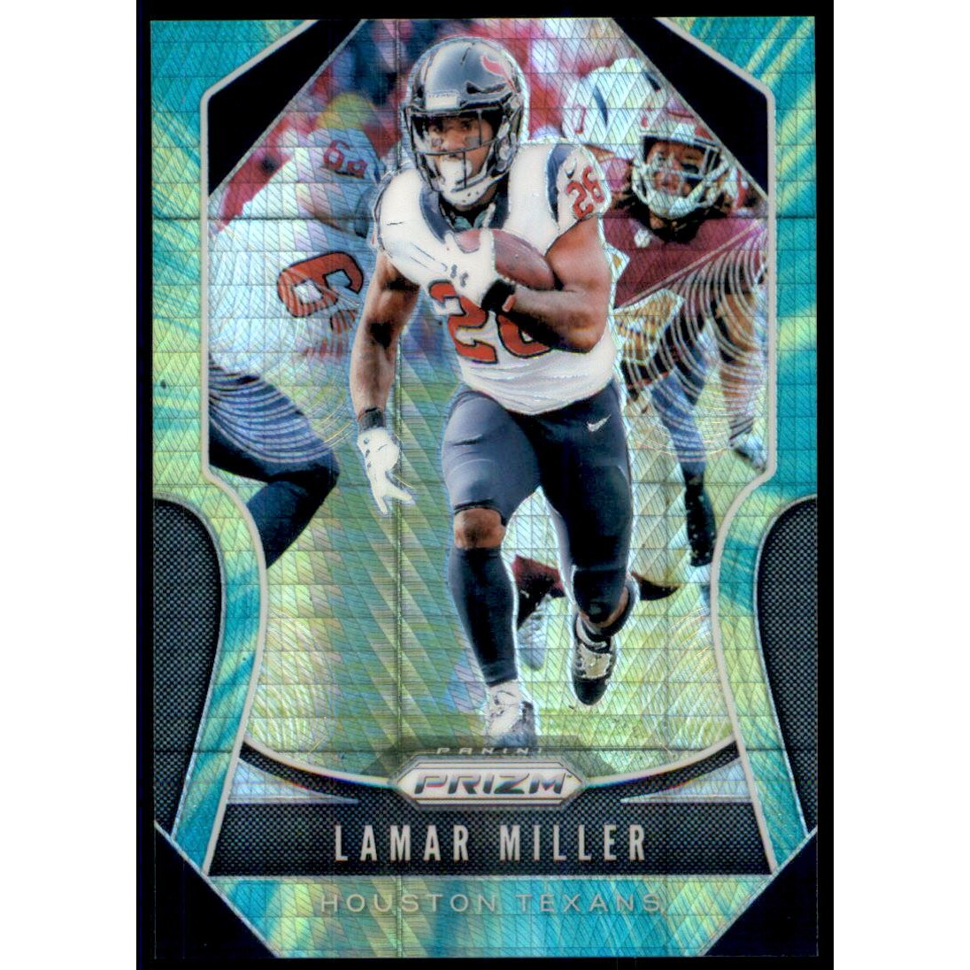2019 Panini Prizm Prizms Hyper #137 Lamar Miller