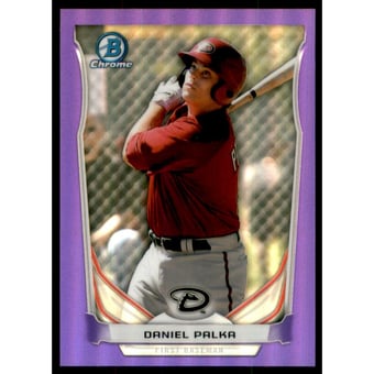 2014 Bowman Chrome Prospects Series 2 Purple Refractors #BCP38 Daniel Palka