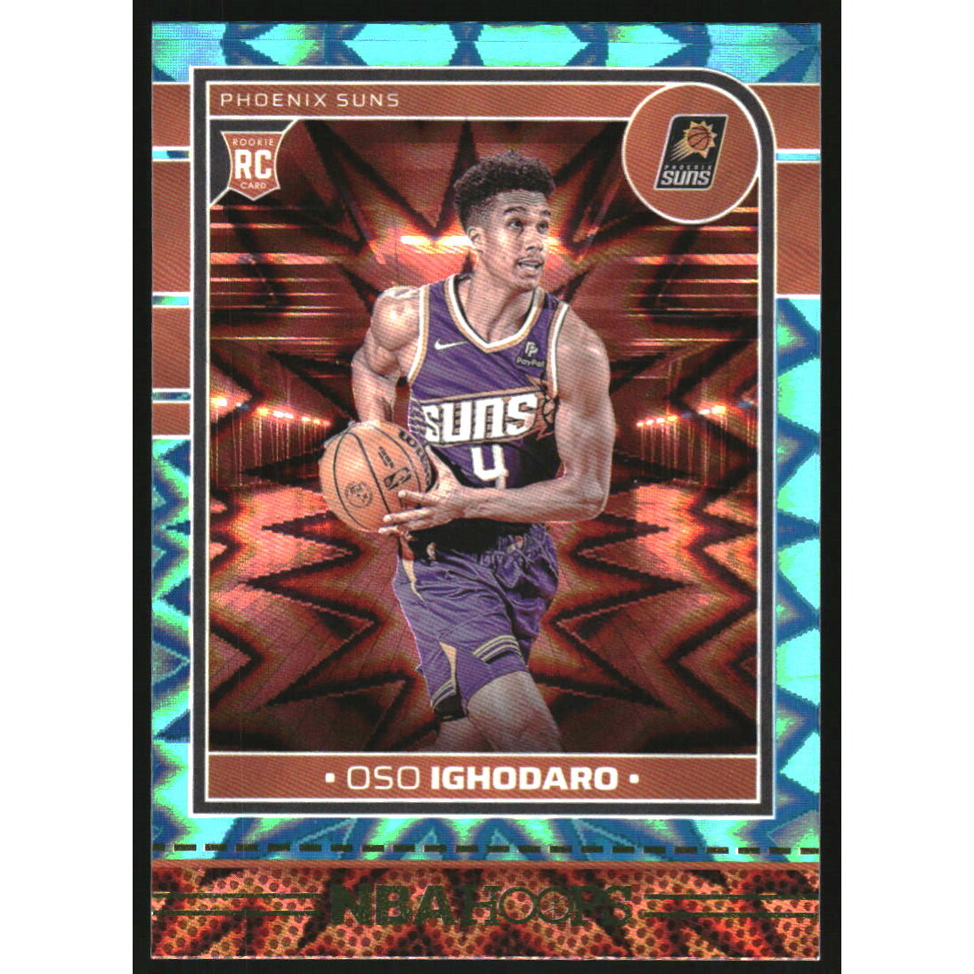 2024-25 Hoops Teal Explosion #270 Oso Ighodaro