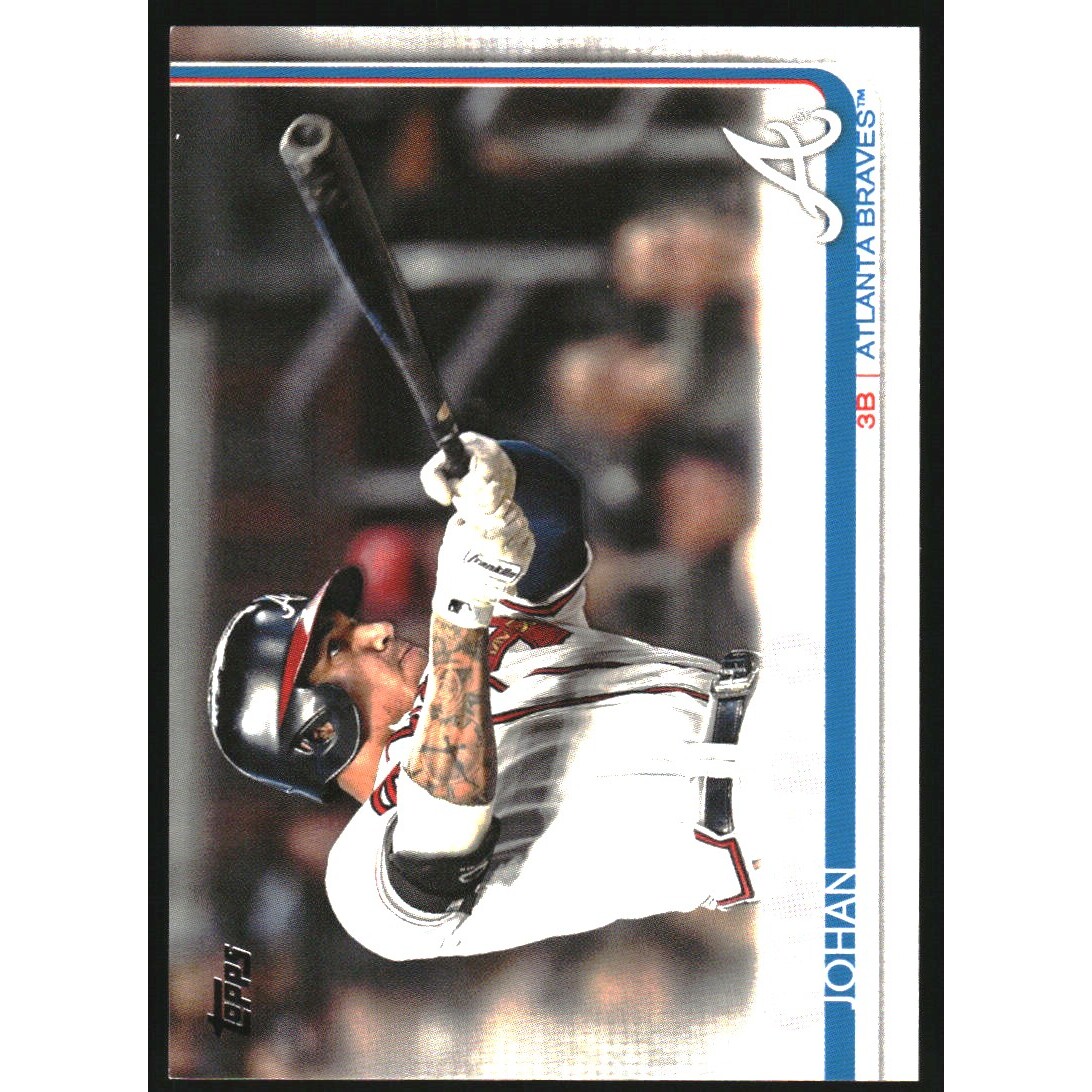 2019 Topps Advanced Stats #587 Johan Camargo. rookie card picture
