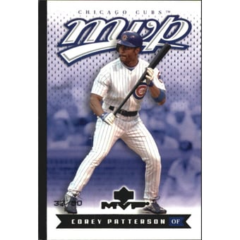 2003 Upper Deck MVP Black #41 Corey Patterson