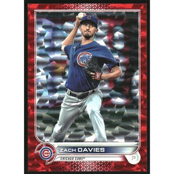 2022 Topps Red Foilboard #459 Zach Davies