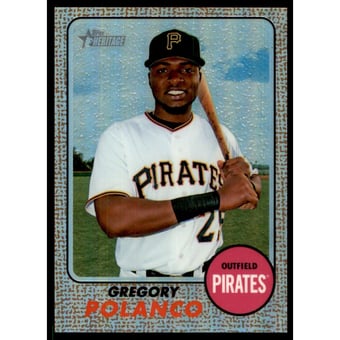 2017 Topps Heritage Chrome Refractors #THC467 Gregory Polanco