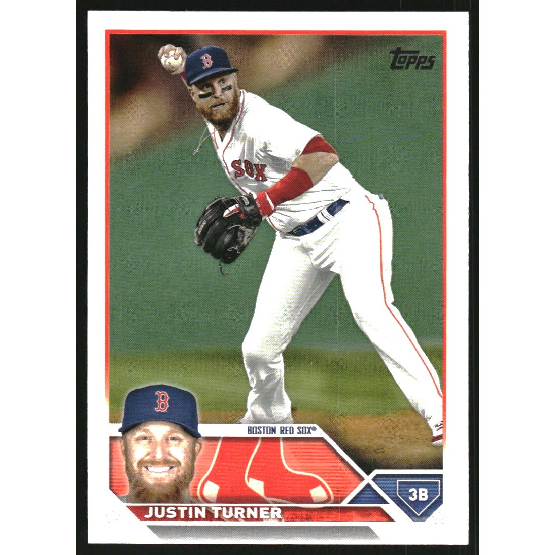 2023 Topps Advanced Stats #403 Justin Turner. rookie card picture