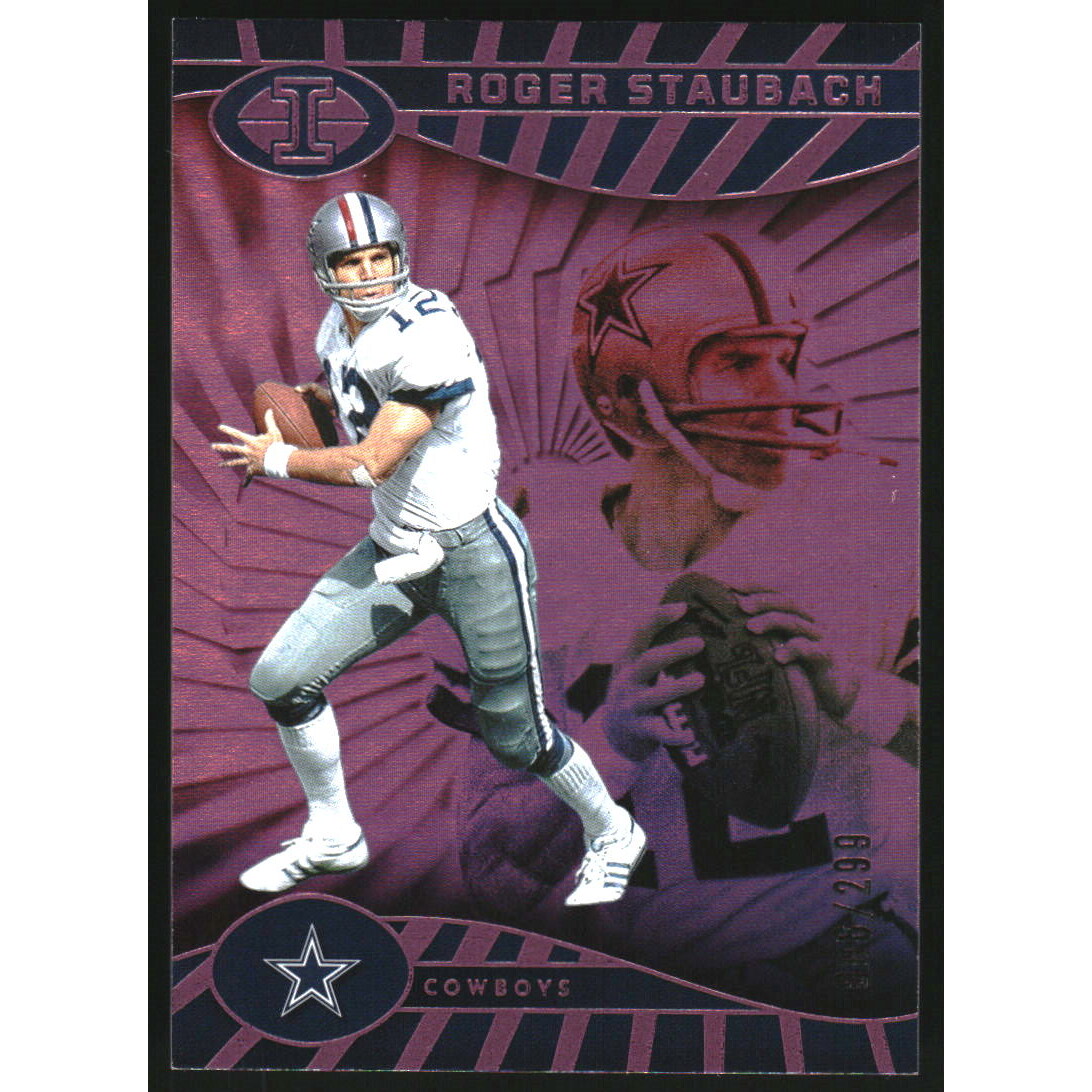 2024 Panini Illusions Trophy Collection Pink #97 Roger Staubach