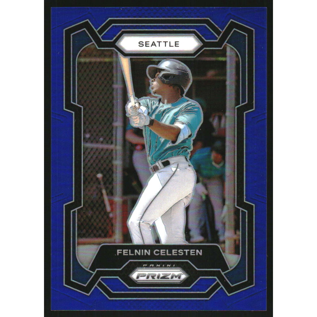 2024 Panini Prizm Prizms Blue #299 Felnin Celesten