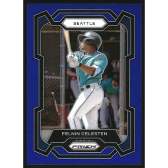 2024 Panini Prizm Prizms Blue #299 Felnin Celesten