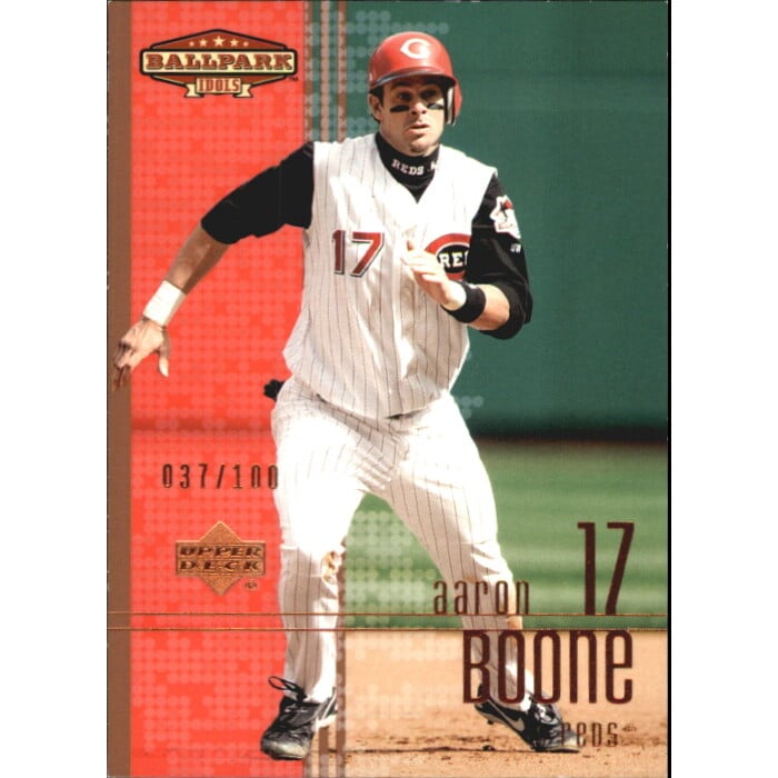 2002 Upper Deck Ballpark Idols Bronze #192 Aaron Boone. rookie card picture