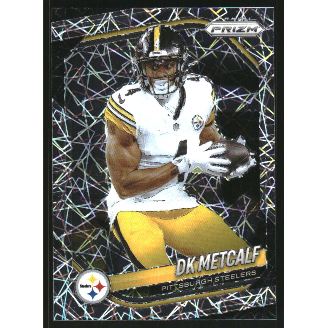 2025 Panini Prizm Prizms Lazer #12 D.K. Metcalf