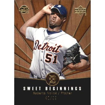2004 Sweet Spot Wood #157 Roberto Novoa SB