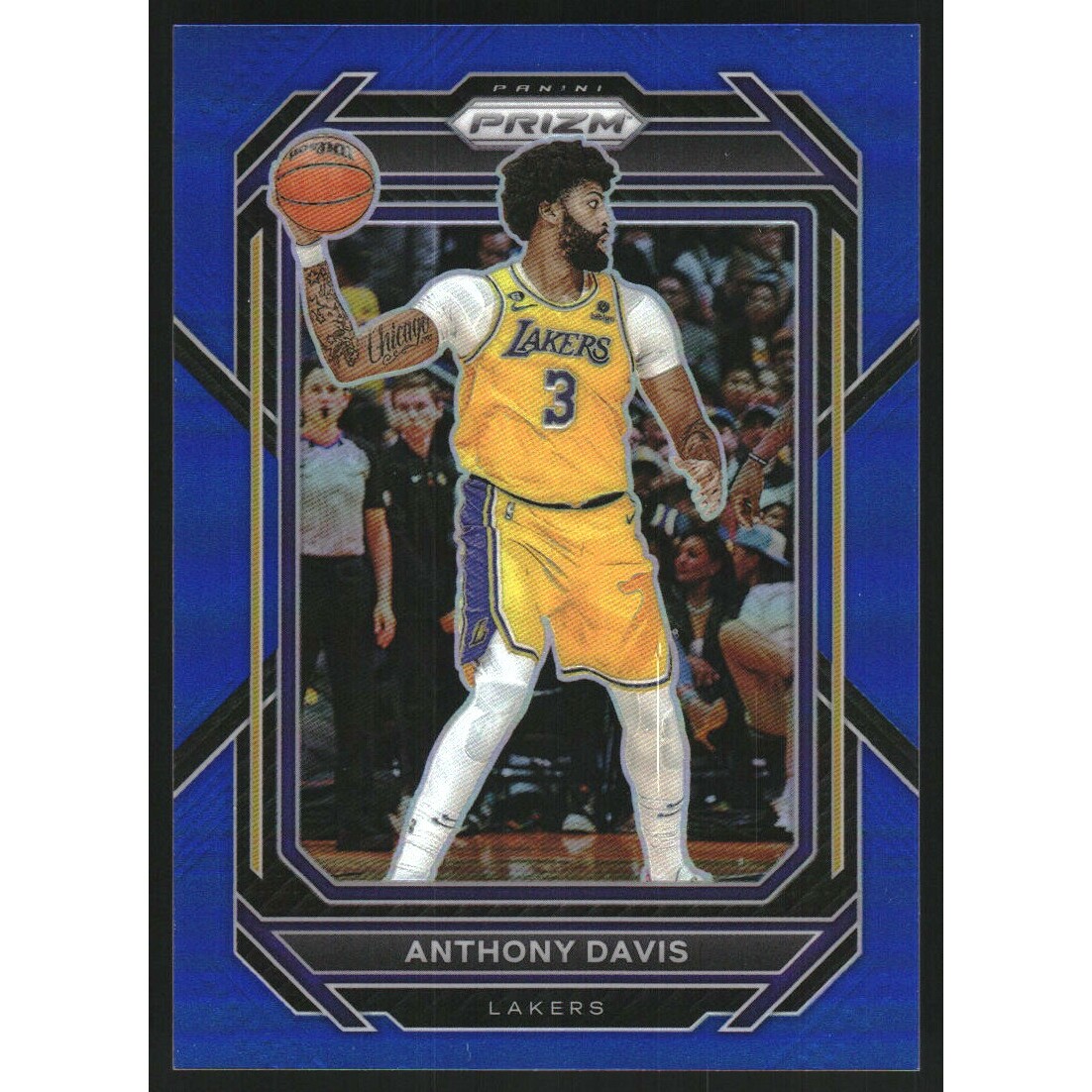 2022-23 Panini Prizm Prizms Blue #122 Anthony Davis