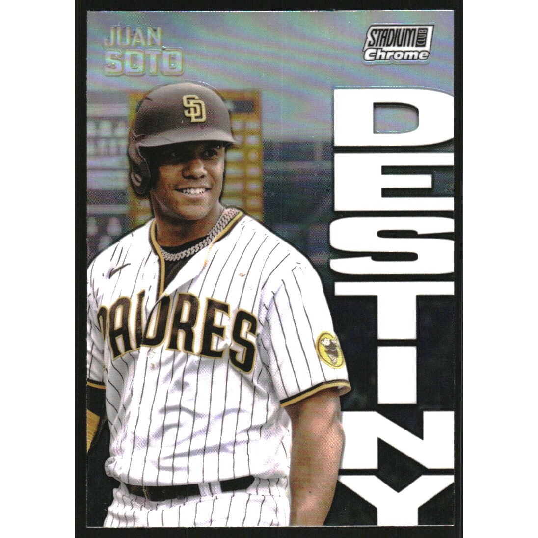 2022 Stadium Club Chrome Dynasty and Destiny #1B Juan Soto