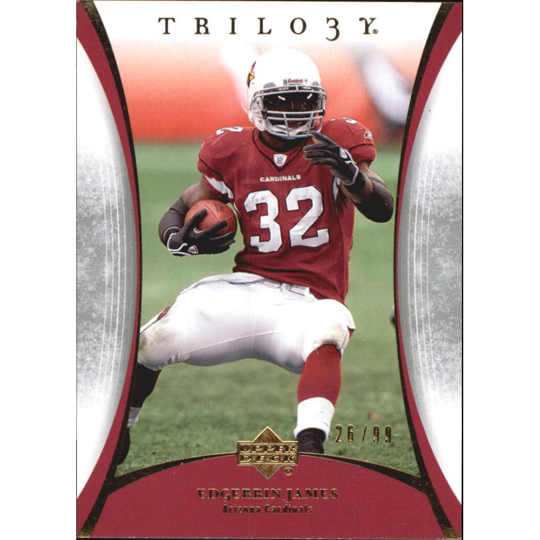 2007 Upper Deck Trilogy Gold #4 Edgerrin James
